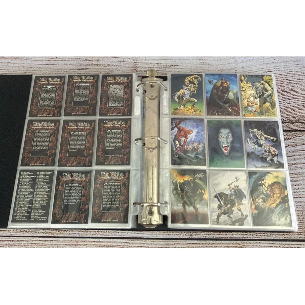 Lot 540 FPG Fantasy Art Trading Cards Vintage Mixed Collection Bulk Lot Used